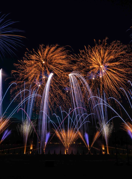 Feu d'artifice Fêtes royales 2019