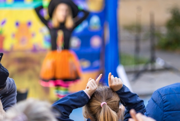 Le marché du Petit Sorcier : Spectacle
