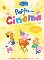 Peppa au cinéma : affiche du film, Peppa Pig et ses copains