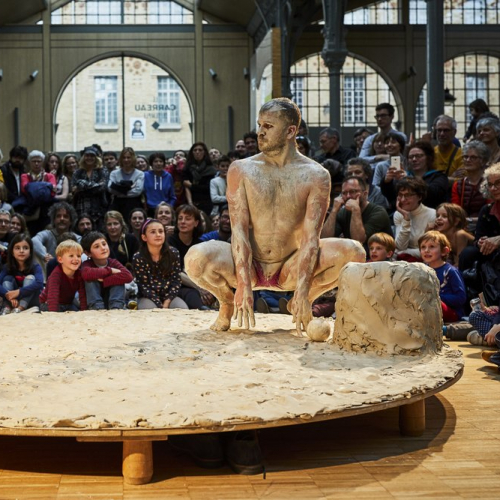 Gadoue - Le Jardin des Délices : comédien en grenouille