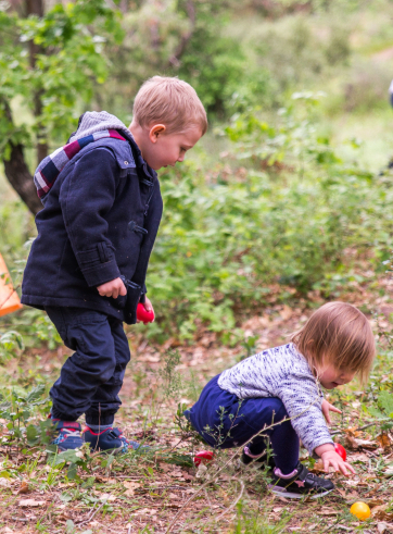 Chasse aux œufs de Pâques du Clos des Roses