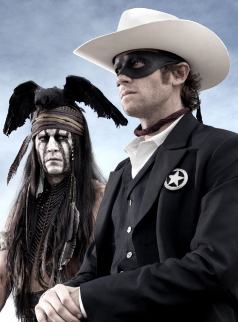 Lone Ranger avec Johnny Deep et Arie Hammer