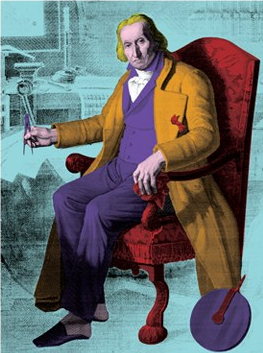 Expo Jacquard, Point à la ligne