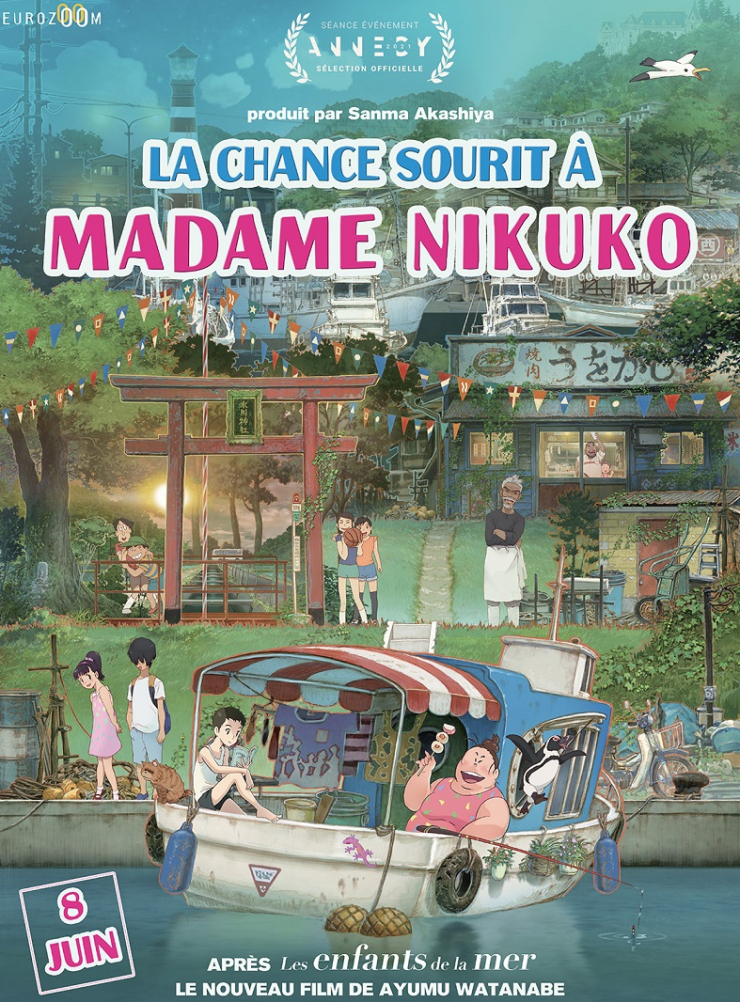 La Chance Sourit A Madame Nikuko Dossier De Presse La chance sourit à madame Nikuko, film d'animation japonais pour