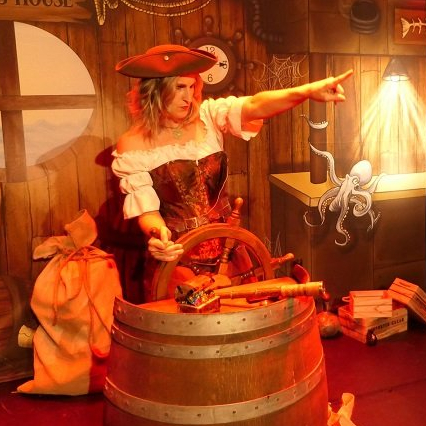 La pirate qui a peur de l'eau