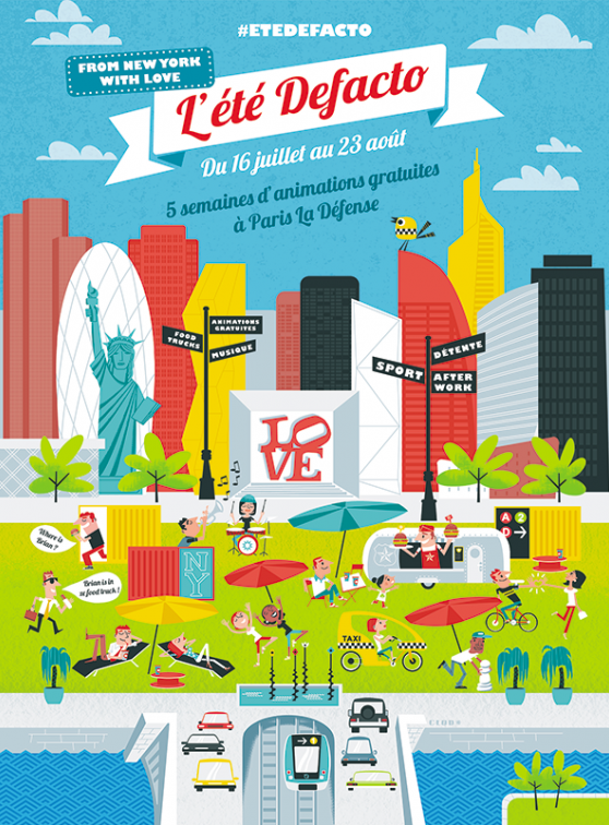 L'été Defacto 2015 à la Défense