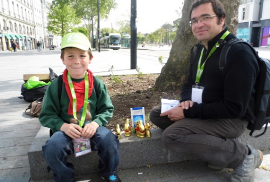 Chasse aux oeufs de Pâques 2014 CitizenKid à Nantes