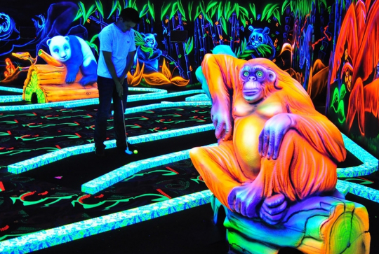 Easy Rider Park : golf indoor