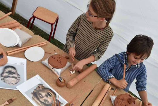 Musée de la Céramique de Lezoux : ateliers enfants