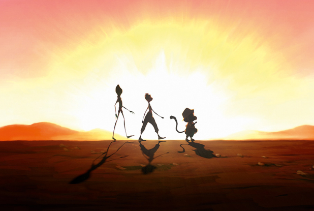 Le Tour du monde en 80 jours : coucher de soleil