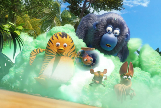 Les As de la Jungle - Course