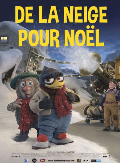 De la neige pour Noël : film d'animation norvégien pour enfants au