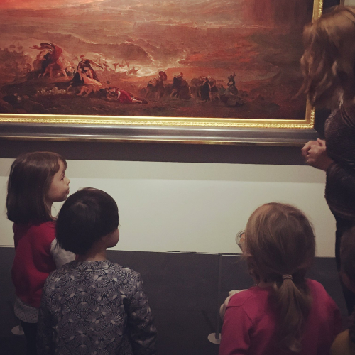Visite en famille au Musée du Luxembourg