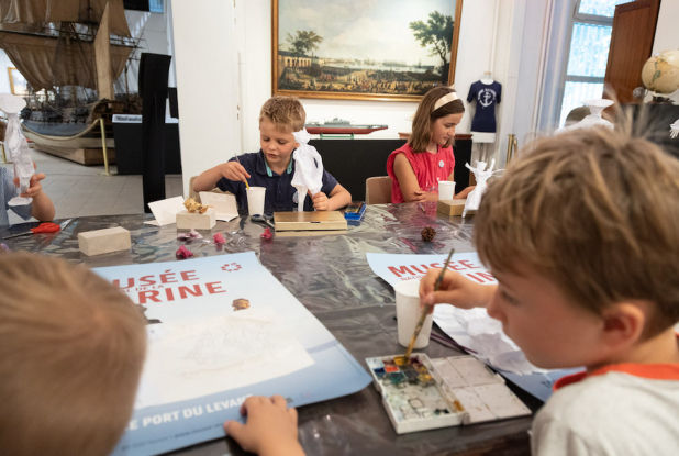 Musée Marine Toulon : atelier enfant