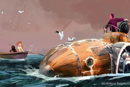 Little Jules Verne : storyboard