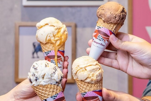 Häagen-Dazs : Cornets