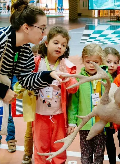 Biennale d'Art Contemporain : Visite au musée pour les enfants