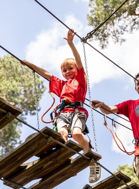 Parc Ecureuil : accrobranche enfant
