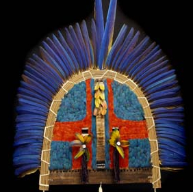 Parures de plumes amérindiennes