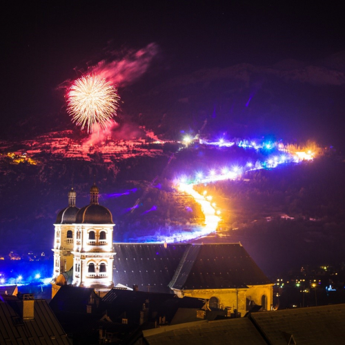Serre Chevalier - descente aux flambeaux