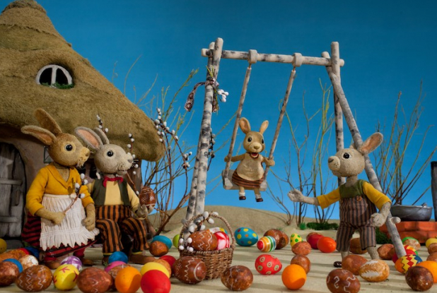 Le Grand jour du lièvre : jardin