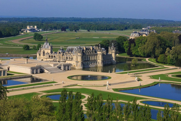 Domaine de Chantilly - Vue extérieure du château