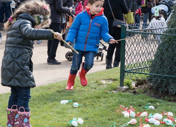 Chasse aux oeufs de Pâques 2016 du Secours Populaire Paris