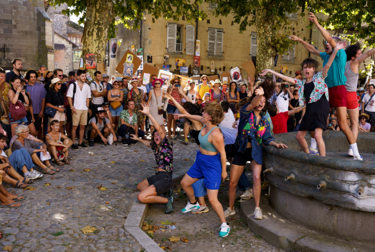 Festival d'Aurillac : Spectacle de rue