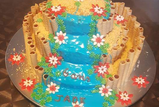 Gâteau Vaïana magnifique