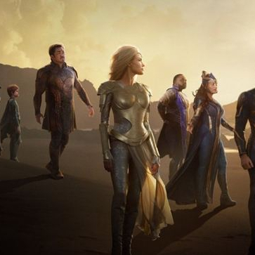 Les Éternels : affiche US