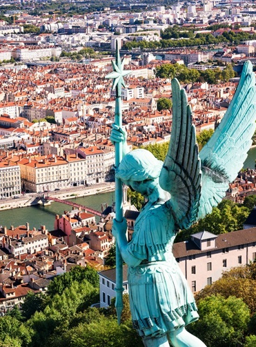 Lyon Journées Européennes du Patrimoine - vue depuis Fourvière