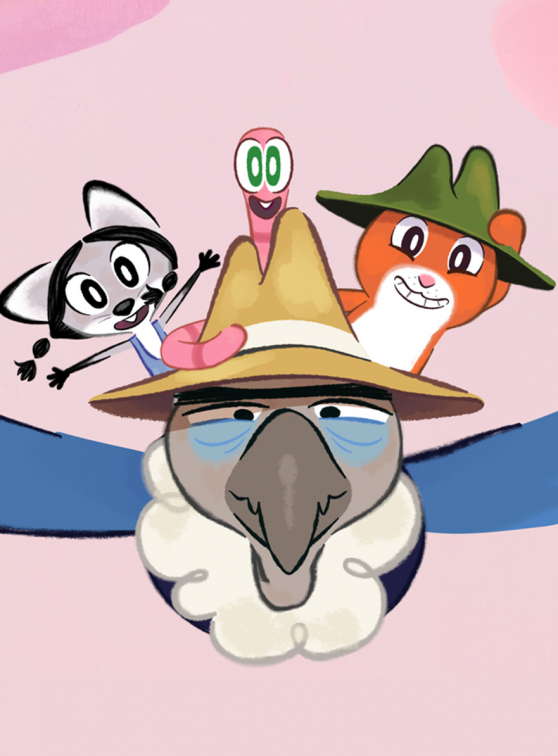 Billy le hamster cowboy : affiche teaser