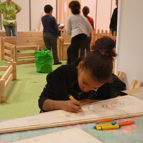 Salon 100% nature : animation MaCabane