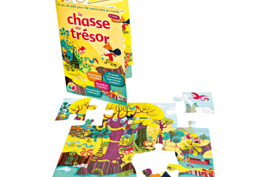 Une chasse au trésor traditionnelle