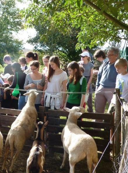 Anniversaire à la ferme des Cabanes