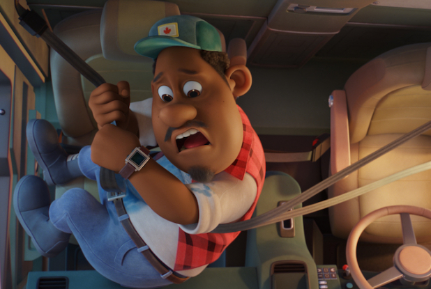 La Pat'Patrouille le film : dans la voiture