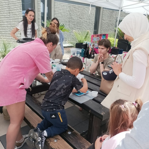Les petits poissons du Stockfish : Atelier pour les enfants