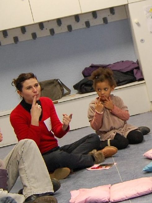 Ateliers Langue des signes et Comptines - Cie In-Time