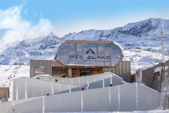 Télécabine du Pic Blanc à l'Alpe d'Huez