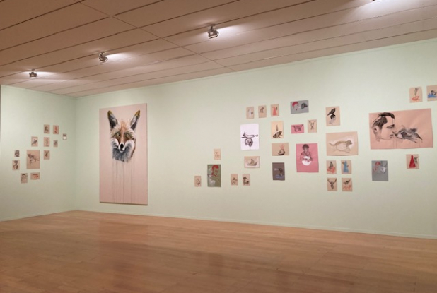 Edi Dubien au 1er étage du MAC Lyon