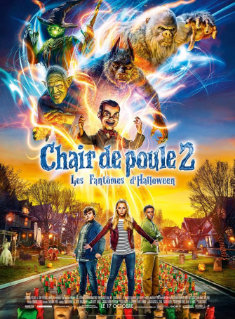 Chair de poule 2 : les Fantômes d'Halloween - Affiche