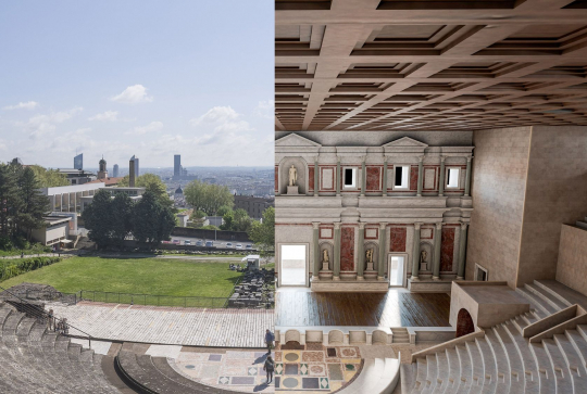 Intérieur et extérieur Lugdunum