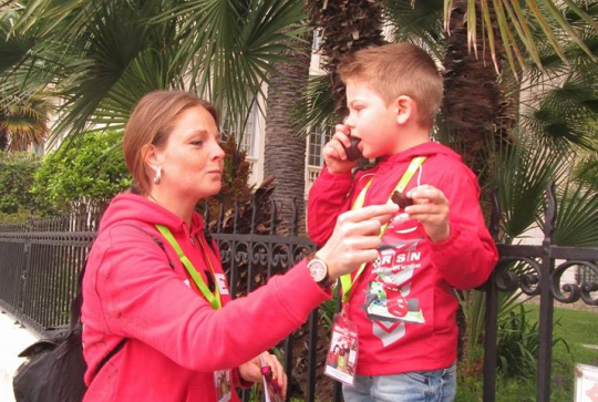 Chasse aux oeufs de Pâques 2014 avec CitizenKid Nice - enfant
