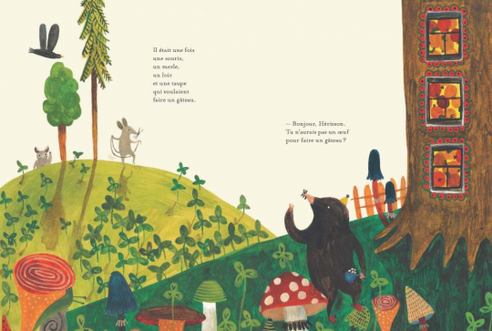 La souris qui voulait faire une omelette