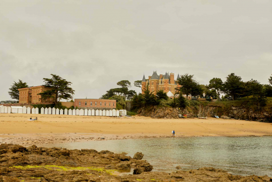 Hôtel Le Nessay depuis la plage