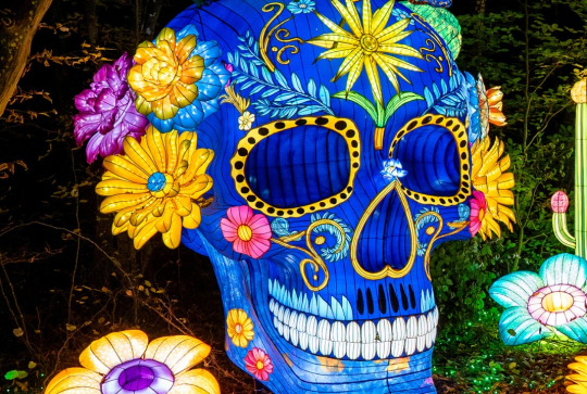 Festival Luminescences à Amnéville 2025 sur le thème du Mexique