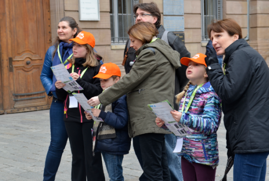 Chasse aux oeufs de Pâques 2015 avec Citizenkid à Strasbourg