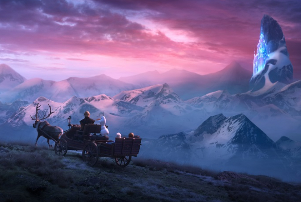 La Reine des neiges 2 : traineau