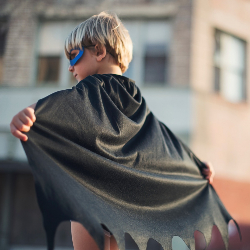 Paris Fan Festival : enfant en super-héros