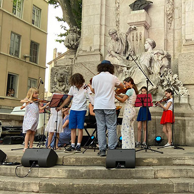 Fête de la Musique dans le 2e arrondissement de Lyon